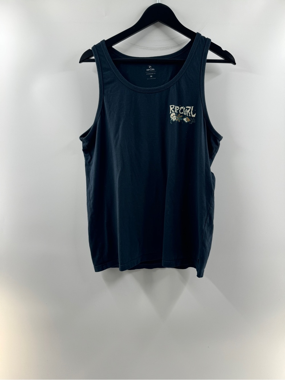 Rip Curl Navy Graphic Tank Top Men’s Medium Standard Fit